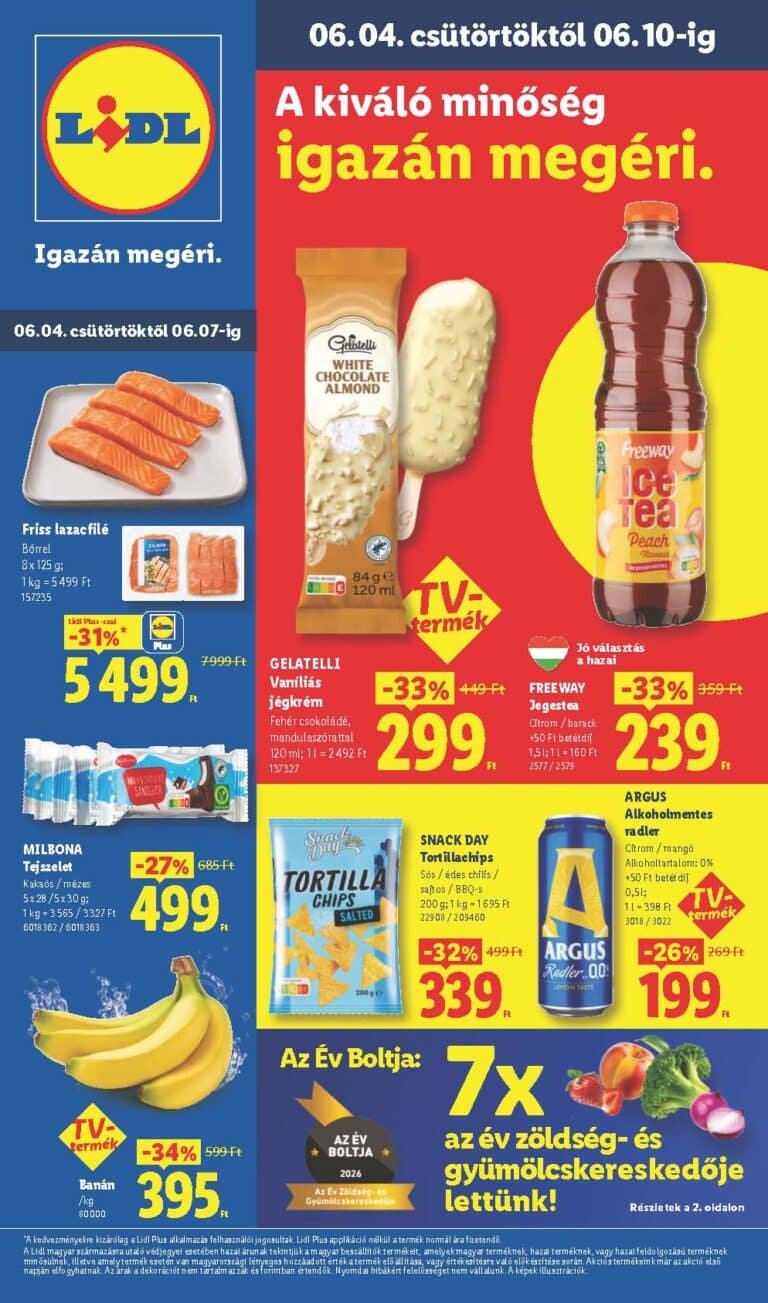 lidl akciós újság 2026 23 hét