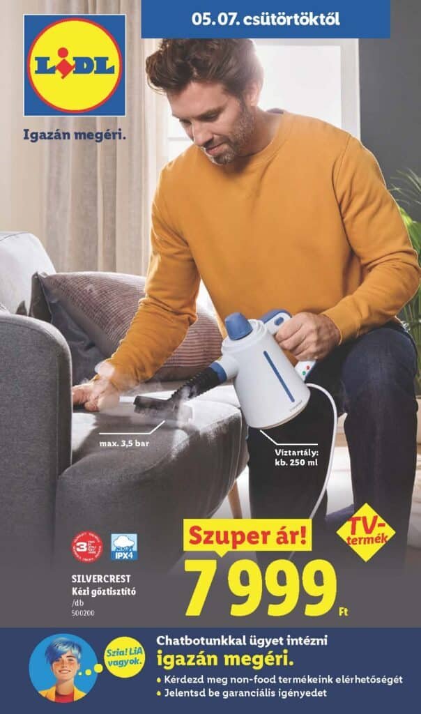 lidl nonfood akciós újság 2026 19 hét