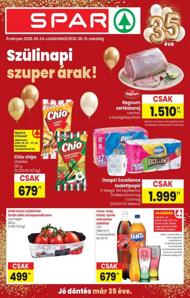 spar akciós újság 2026 23 hét