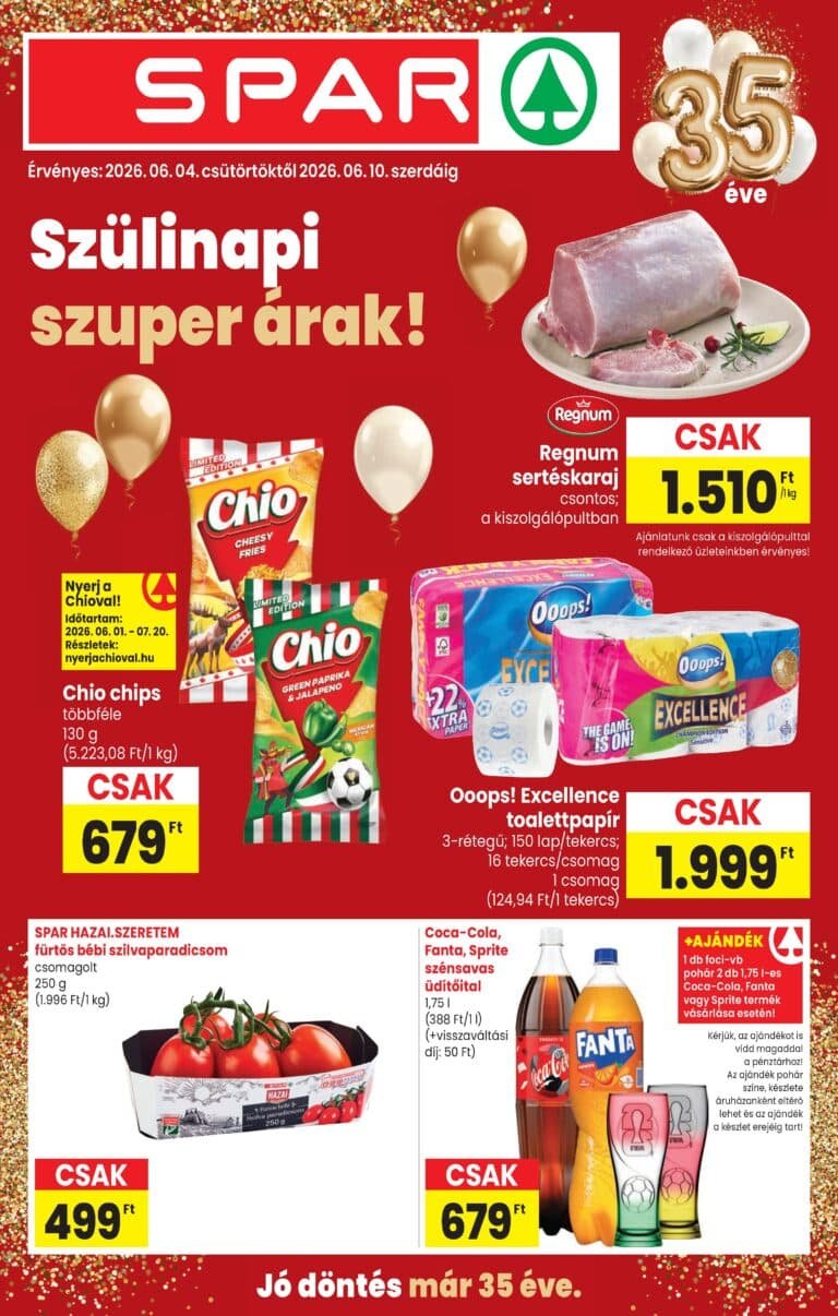 spar akciós újság 2026 23 hét