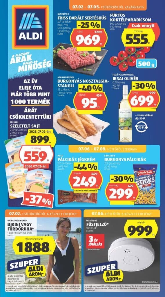aldi akciós újság 2026 27 hét