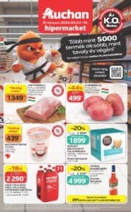 auchan hipermarket akciós újság 2026 23 hét
