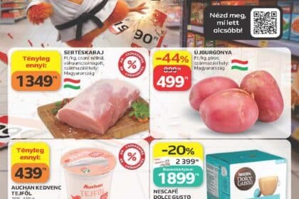 auchan hipermarket akciós újság 2026 23 hét