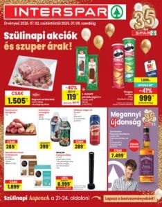interspar akciós újság 2026 27 hét