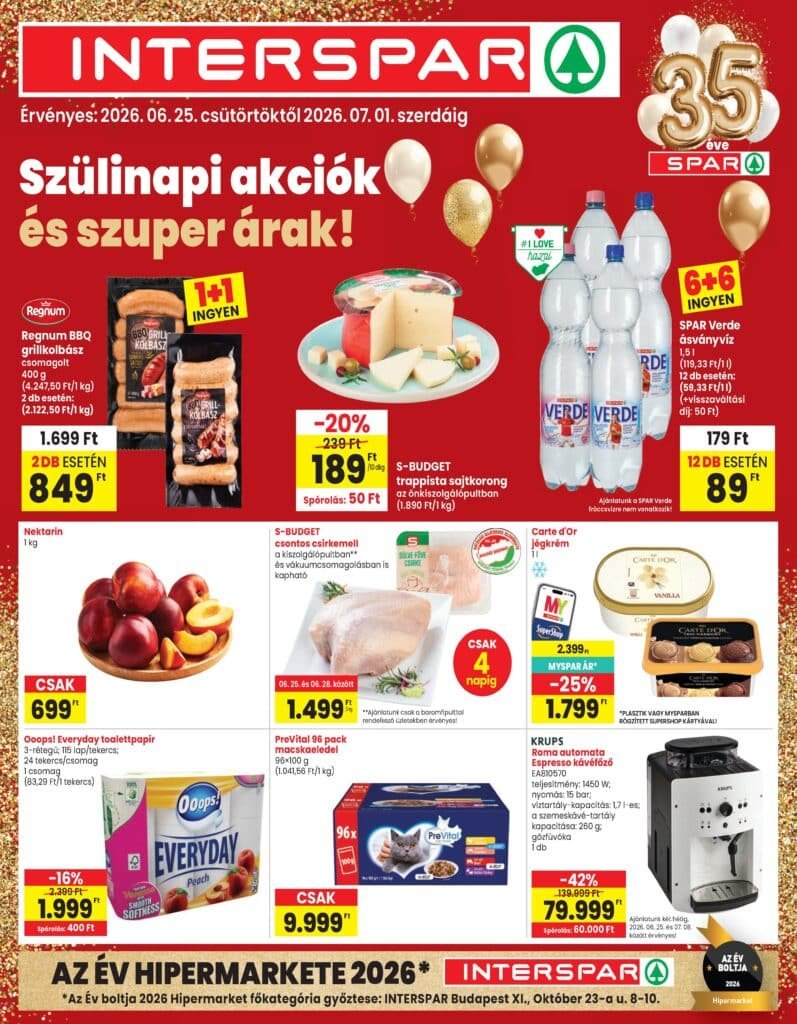 interspar akciós újság 2026 26 hét