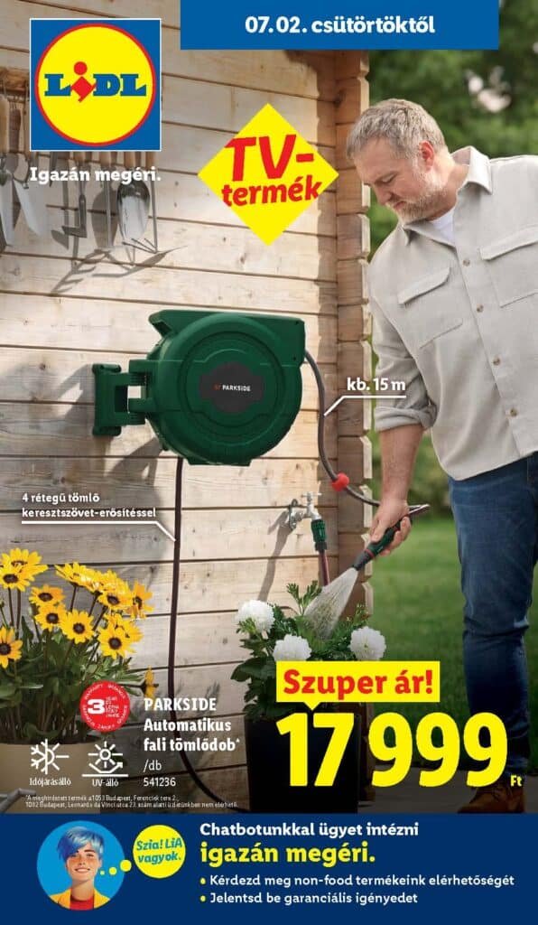 lidl nonfood akciós újság 2026 27 hét