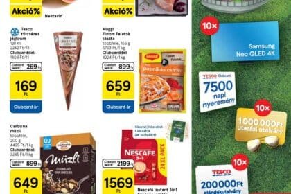 tesco szupermarket akciós újság 2026 26 hét