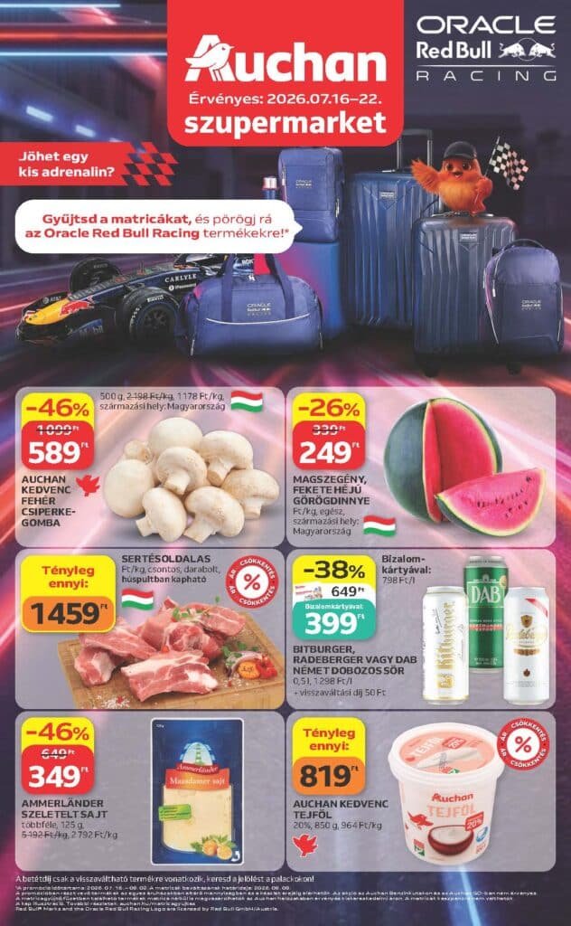 auchan szupermarket akciós újság 2026 29 hét