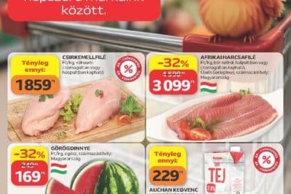 auchan szupermarket akciós újság 2026 30 hét