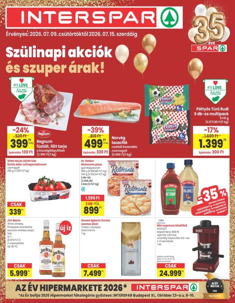 interspar akciós újság 2026 28 hét