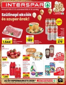 interspar akciós újság 2026 30 hét