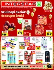 interspar akciós újság 2026 31 hét