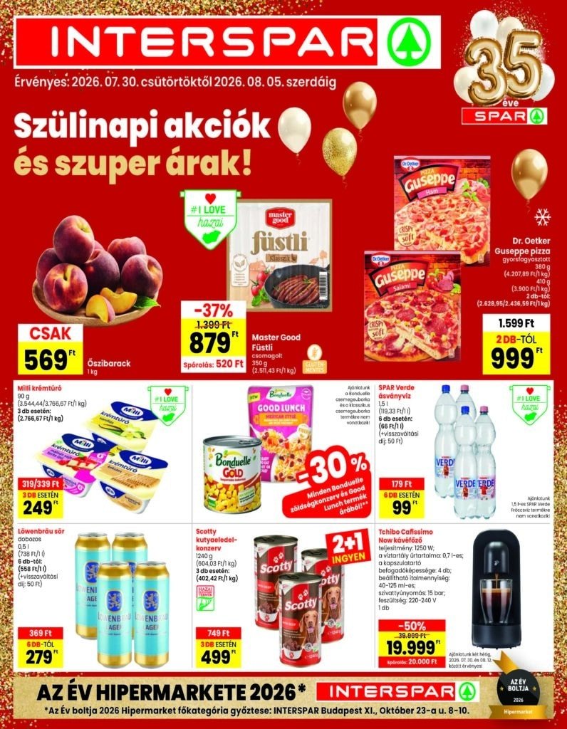 interspar akciós újság 2026 31 hét