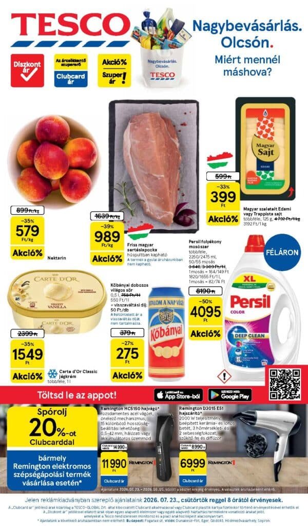 tesco hipermarket akciós újság 2026 30 hét