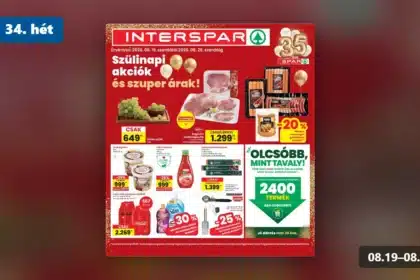 interspar akciós újság 2026 34 hét