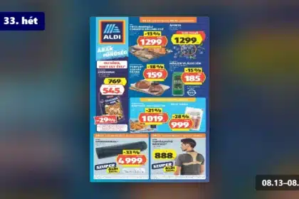 aldi akciós újság 2026 33 hét