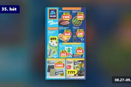 aldi akciós újság 2026 35 hét