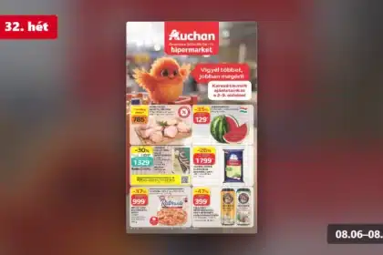 auchan hipermarket akciós újság 2026 32 hét