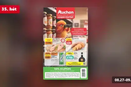 auchan szupermarket akciós újság 2026 35 hét