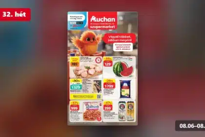 auchan szupermarket akciós újság 2026 32 hét