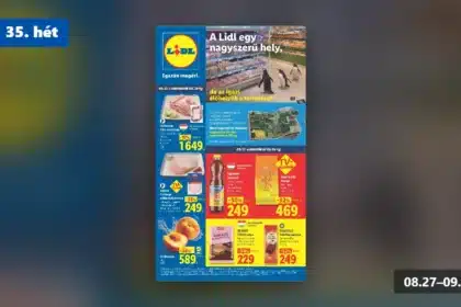 lidl akciós újság 2026 35 hét