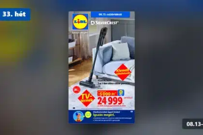 lidl nonfood akciós újság 2026 33 hét