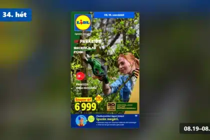 lidl nonfood akciós újság 2026 34 hét