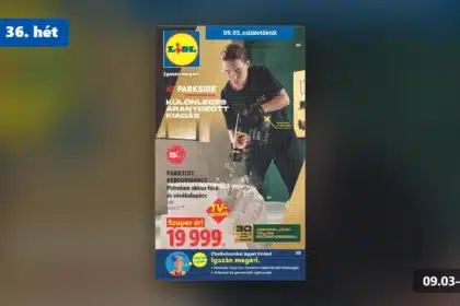 lidl nonfood akciós újság 2026 36 hét