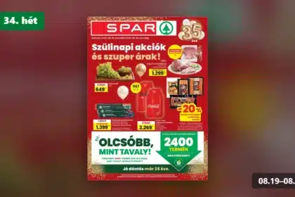 spar akciós újság 2026 34 hét