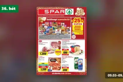 spar akciós újság 2026 36 hét