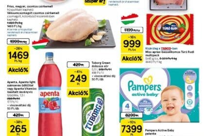 tesco szupermarket akciós újság 2026 32 hét