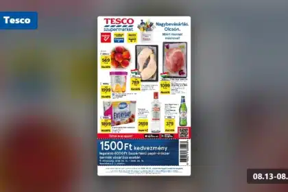 tesco szupermarket akciós újság 2026 33 hét