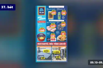 aldi akciós újság 2026 37 hét