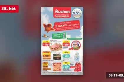 auchan hipermarket akciós újság 2026 38 hét