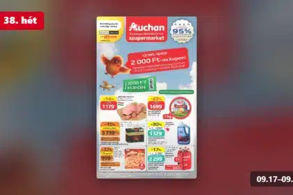 auchan szupermarket akciós újság 2026 38 hét