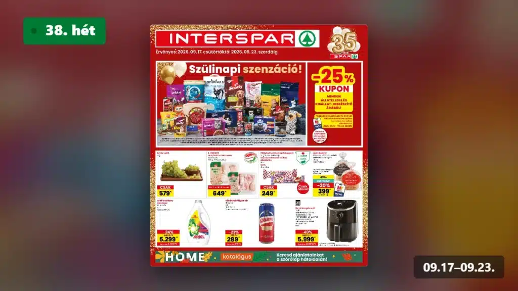 interspar akciós újság 2026 38 hét