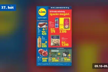 lidl akciós újság 2026 37 hét