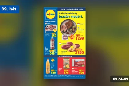 lidl akciós újság 2026 39 hét