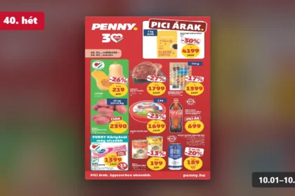 penny akciós újság 2026 40 hét