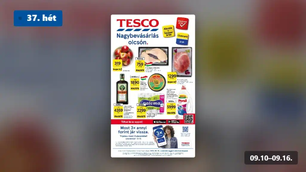 tesco hipermarket akciós újság 2026 37 hét