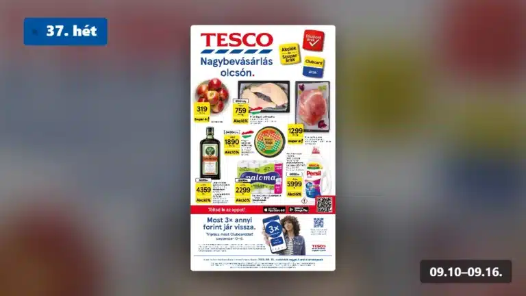 tesco hipermarket akciós újság 2026 37 hét