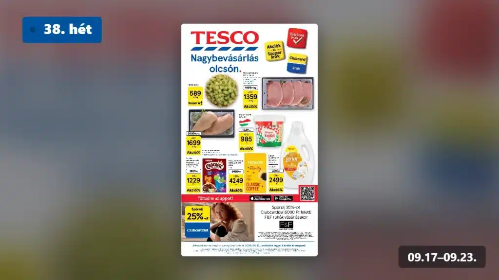 tesco hipermarket akciós újság 2026 38 hét