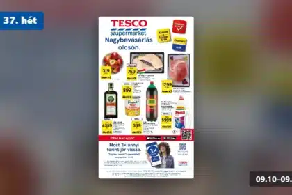 tesco szupermarket akciós újság 2026 37 hét