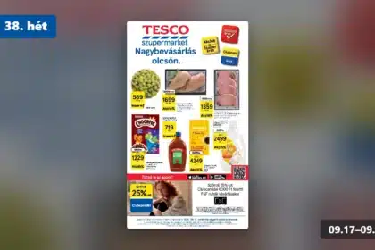 tesco szupermarket akciós újság 2026 38 hét