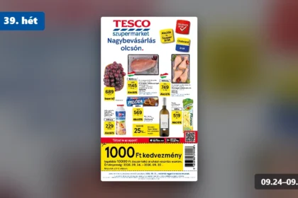tesco szupermarket akciós újság 2026 39 hét