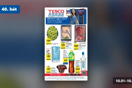 tesco szupermarket akciós újság 2026 40 hét