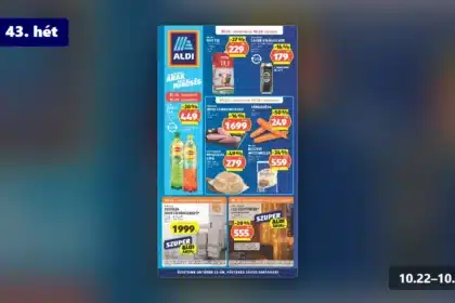 aldi akciós újság 2026 43 hét