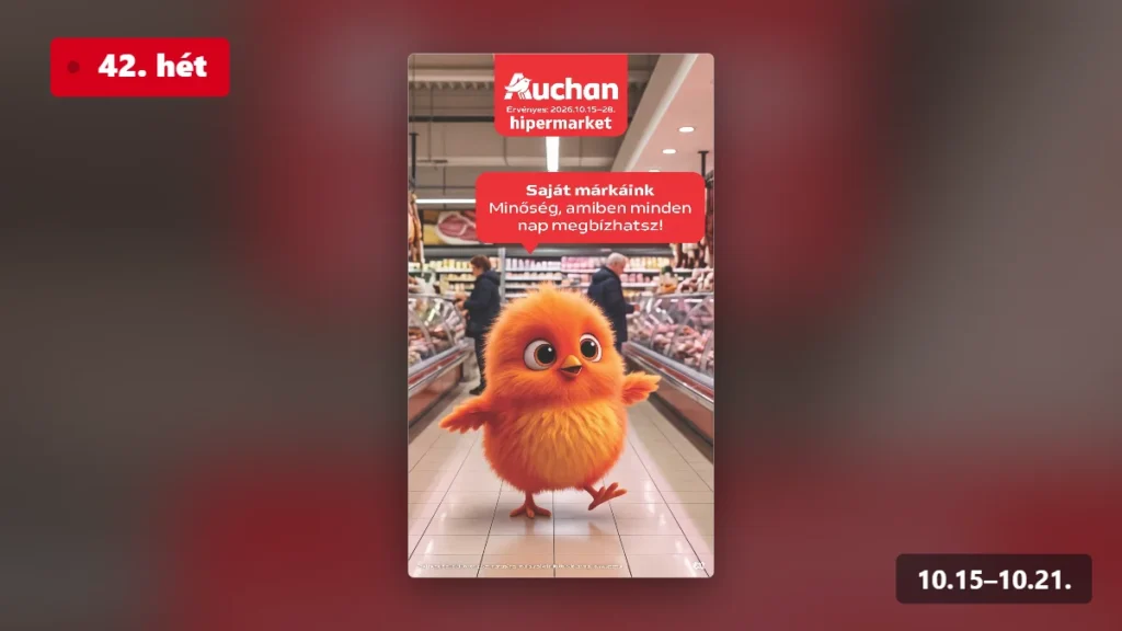 auchan hipermarket akciós újság 2026 42 hét