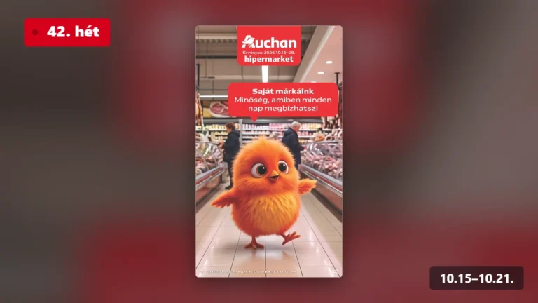 auchan hipermarket akciós újság 2026 42 hét