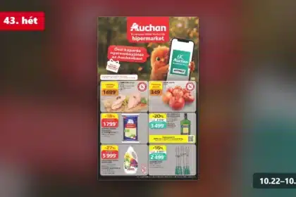 auchan hipermarket akciós újság 2026 43 hét